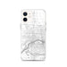 Custom Davenport Iowa Map iPhone 12 Phone Case in Classic