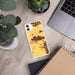 Custom Davis California Map Phone Case in Ember