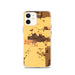 Custom Davis California Map iPhone 12 Phone Case in Ember