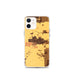 Custom Davis California Map iPhone 12 mini Phone Case in Ember