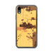 Custom Davis California Map Phone Case in Ember