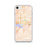 Custom Davis California Map iPhone SE Phone Case in Watercolor