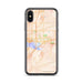 Custom Davis California Map Phone Case in Watercolor