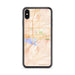 Custom Davis California Map Phone Case in Watercolor