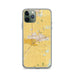 Custom Davis California Map Phone Case in Woodblock