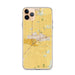 Custom Davis California Map Phone Case in Woodblock