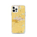 Custom Davis California Map iPhone 12 Pro Phone Case in Woodblock