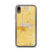 Custom Davis California Map Phone Case in Woodblock