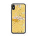 Custom Davis California Map Phone Case in Woodblock
