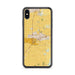 Custom Davis California Map Phone Case in Woodblock