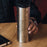 Dayton Ohio Custom Engraved City Map Inscription Coordinates on 17oz Stainless Steel Insulated Tumbler