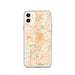 Custom Dayton Ohio Map Phone Case in Watercolor