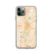 Custom Dayton Ohio Map Phone Case in Watercolor