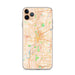 Custom Dayton Ohio Map Phone Case in Watercolor