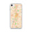Custom Dayton Ohio Map iPhone SE Phone Case in Watercolor