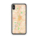 Custom Dayton Ohio Map Phone Case in Watercolor