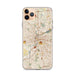 Custom Dayton Ohio Map Phone Case in Woodblock