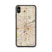 Custom Dayton Ohio Map Phone Case in Woodblock