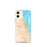 Custom Daytona Beach Florida Map iPhone 12 mini Phone Case in Watercolor
