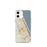 Custom Daytona Beach Florida Map iPhone 12 mini Phone Case in Woodblock