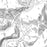 Deadwood South Dakota Map Print in Classic Style Zoomed In Close Up Showing Details