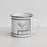 Right View Custom Death Valley National Park Map Enamel Mug in Classic