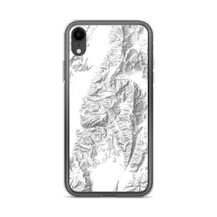 Custom Death Valley National Park Map Phone Case in Classic