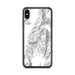 Custom Death Valley National Park Map Phone Case in Classic