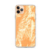 Custom Death Valley National Park Map Phone Case in Ember