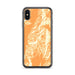Custom Death Valley National Park Map Phone Case in Ember