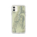 Custom Death Valley National Park Map Phone Case in Woodblock