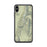 Custom Death Valley National Park Map Phone Case in Woodblock