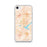 Custom Decatur Illinois Map iPhone SE Phone Case in Watercolor
