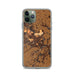 Custom Decorah Iowa Map Phone Case in Ember
