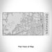Rendered View of Deephaven Minnesota Map Engraving on 17oz Stainless Steel Insulated Cola Bottle