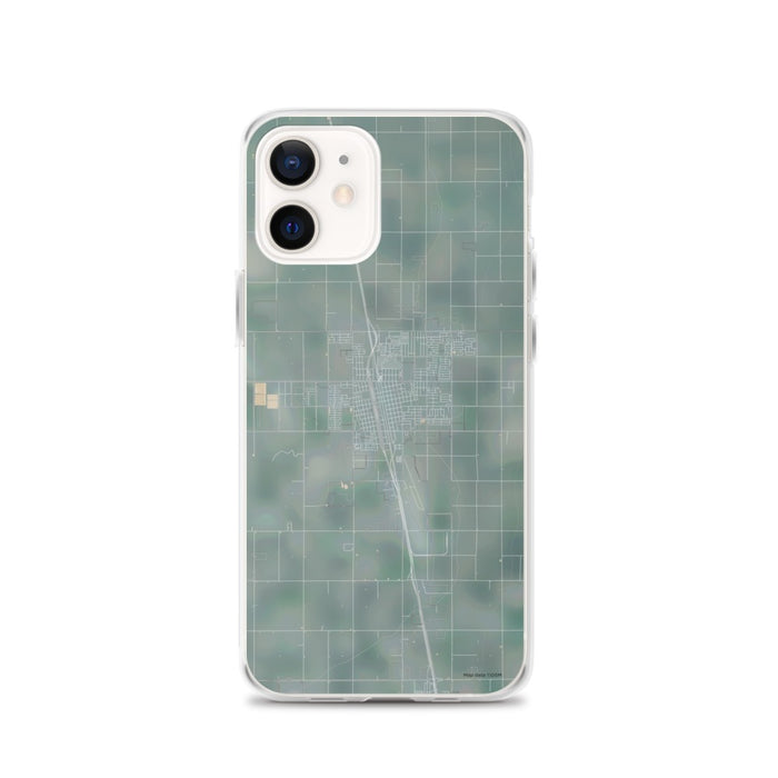 Custom iPhone 12 Delano California Map Phone Case in Afternoon