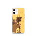 Custom iPhone 12 mini Delano California Map Phone Case in Ember