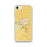 Custom iPhone SE Delano California Map Phone Case in Woodblock