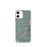Custom iPhone 12 mini Delhi New York Map Phone Case in Afternoon
