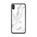 Custom iPhone XS Max Delhi New York Map Phone Case in Classic