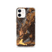 Custom iPhone 12 Delhi New York Map Phone Case in Ember