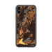 Custom iPhone X/XS Delhi New York Map Phone Case in Ember