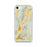 Custom iPhone SE Delhi New York Map Phone Case in Woodblock