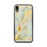 Custom iPhone XR Delhi New York Map Phone Case in Woodblock