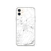 Custom iPhone 11 Del Norte Colorado Map Phone Case in Classic