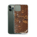 Custom Del Norte Colorado Map Phone Case in Ember