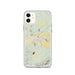 Custom iPhone 11 Del Norte Colorado Map Phone Case in Woodblock