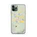 Custom iPhone 11 Pro Del Norte Colorado Map Phone Case in Woodblock