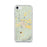 Custom iPhone SE Del Norte Colorado Map Phone Case in Woodblock