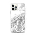 Custom Denali National Park Map iPhone 12 Pro Max Phone Case in Classic